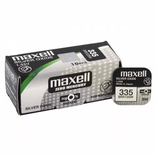 Poga baterija Maxell BAT335.MX1 1