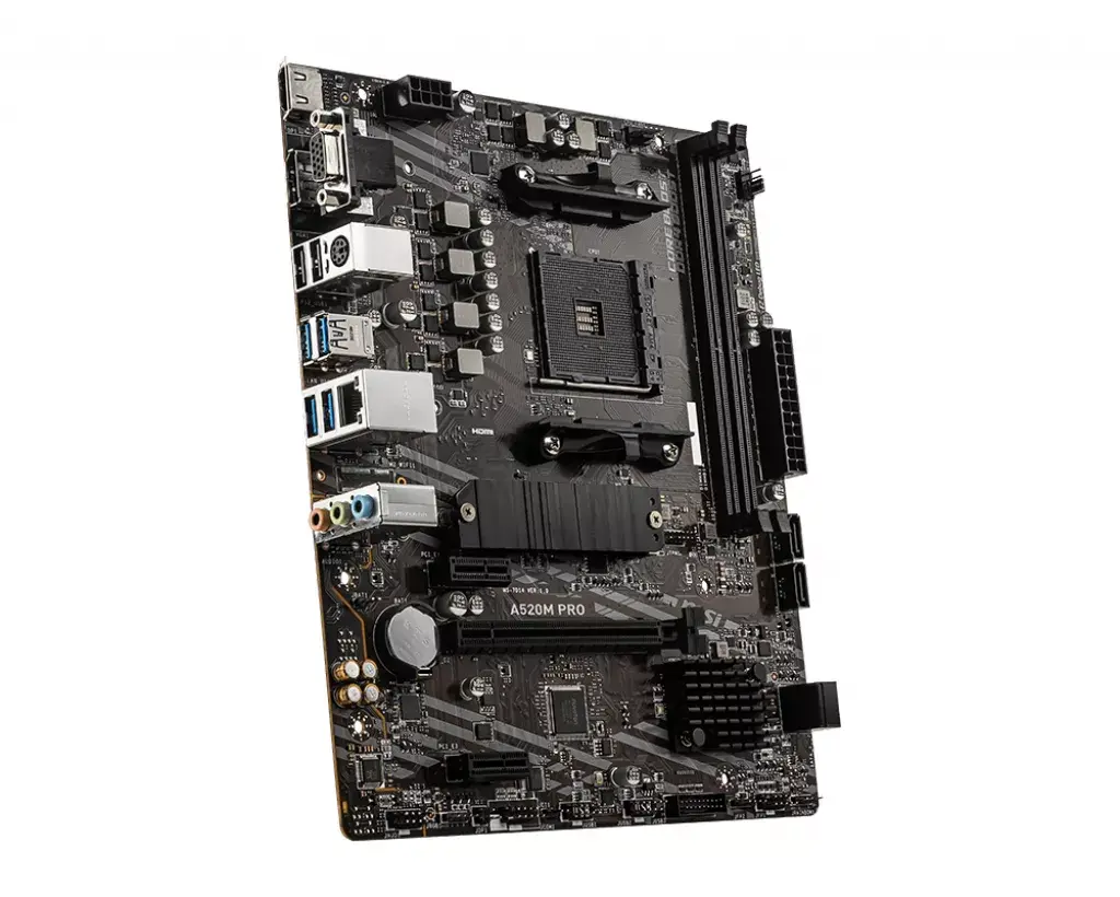 Pamatplate MSI A520M PRO, A520 Photo 3