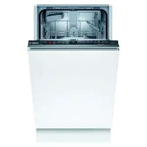 Built-in dishwasher Bosch Serie 2 SPV2IKX10E, slim 45 cm, 9 place settings, 48 dB, 5 programs, stainless steel tub