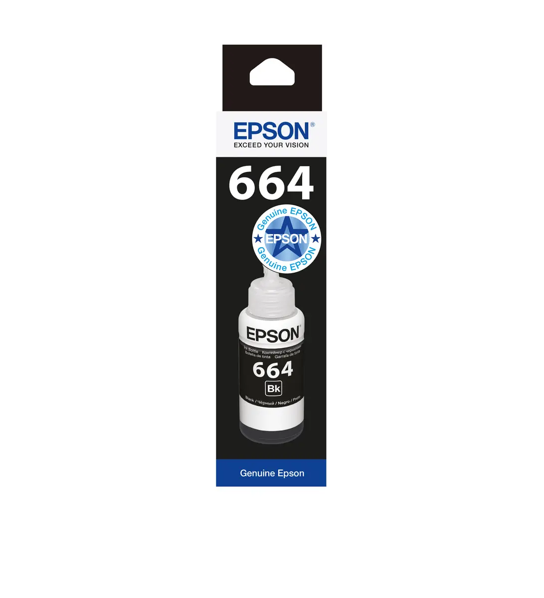 Epson 664 EcoTank Melnā Tinte Photo 2