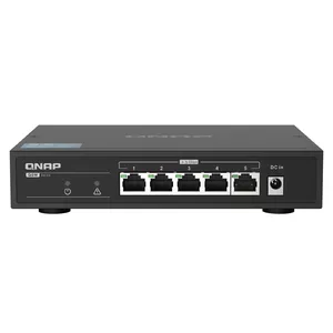 QNAP QSW-1105-5T network switch Unmanaged Gigabit Ethernet (10/100/1000) Black