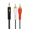 TB 3.5 mm Mini-Jack uz 2x RCA kabelis AKTBXAJ2RCA150B Photo 3