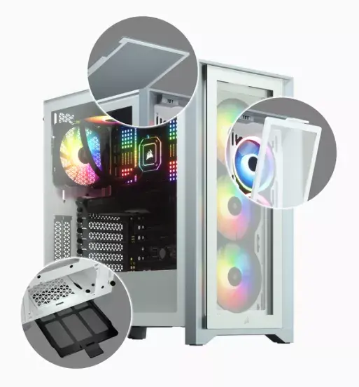 Datora korpuss Corsair iCUE 4000X RGB Photo 19