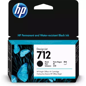 Cartridge HP Ink 3ED70A 712 Black