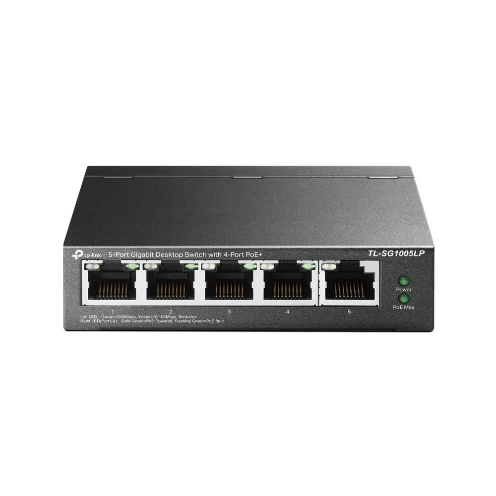 Neadministrējams slēdzis TP-Link TL-SG1005LP, TL-SG1005LP, 6935364052720