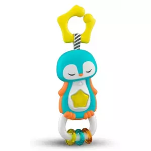 Погремушка Clementoni Baby Sweet Penguin, для детей от 3 мес., разноцветная