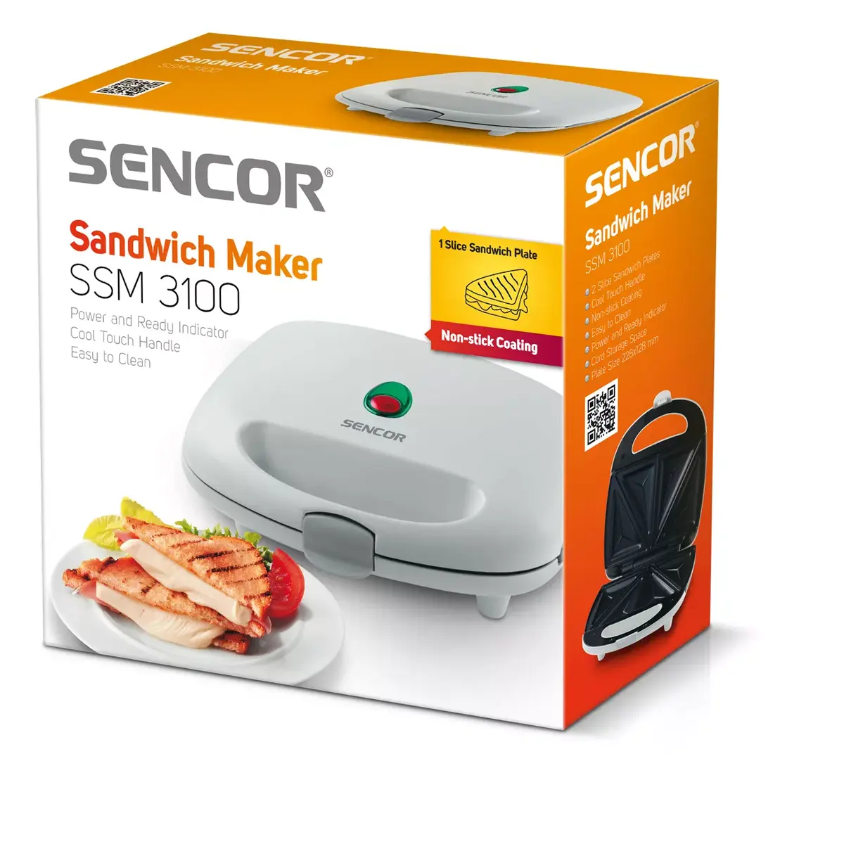 Sandwich Maker Sencor SSM 3100 Photo 2