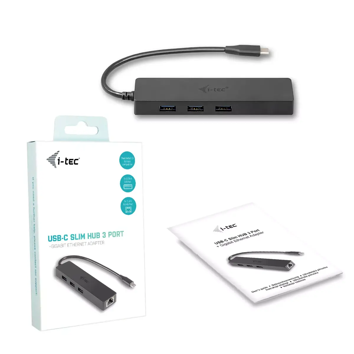 USB-C Hubs i-tec Advance 3 Porti + Gigabit Ethernet Adapteris Photo 6