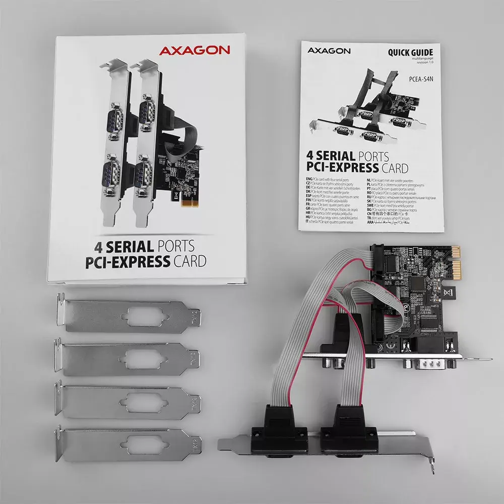 PCIe kontrolieris Axagon PCEA-S4N Photo 4