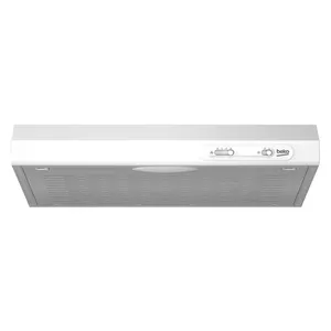 Beko CFB 5310 W cooker hood Wall-mounted White 125 m³/h D