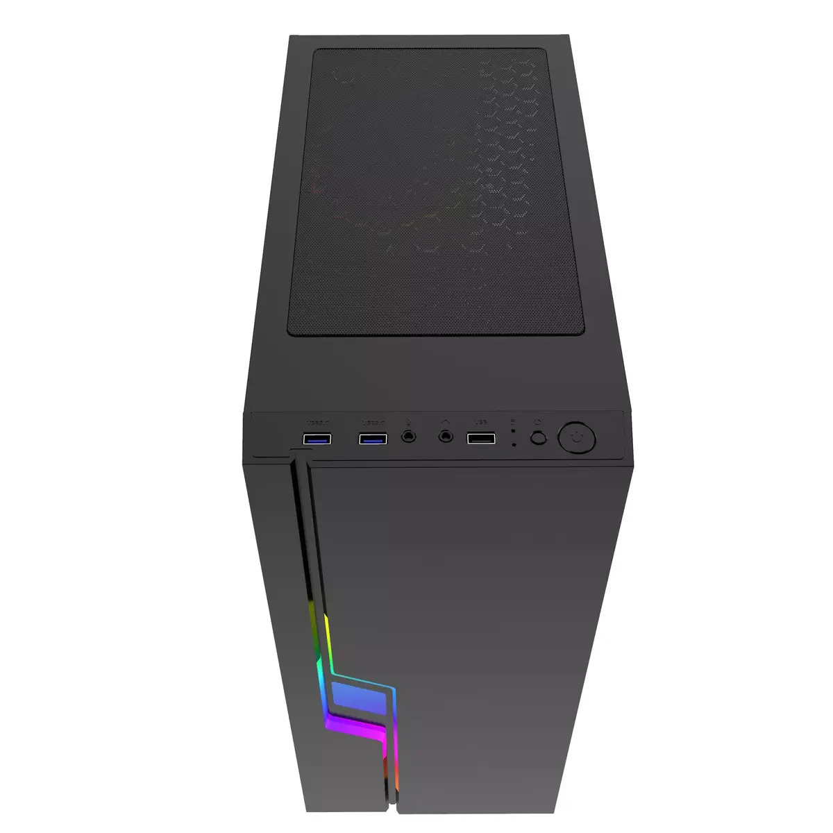 GEMBIRD Fornax 2000 RGB корпус PC Midi Tower Photo 4