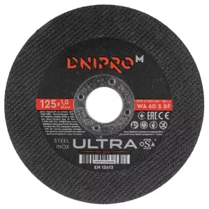 Griezējdisks DNIPRO-M 125 x 1.0 x 22.23 mm metāla griešanai
