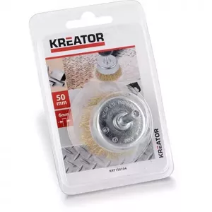Suka uz vārpstas 50 mm KREATOR KRT150104 — saru materiāls norādīts