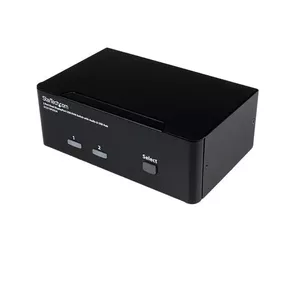 KVM Switch StarTech.com 2 Port Dual DisplayPort USB