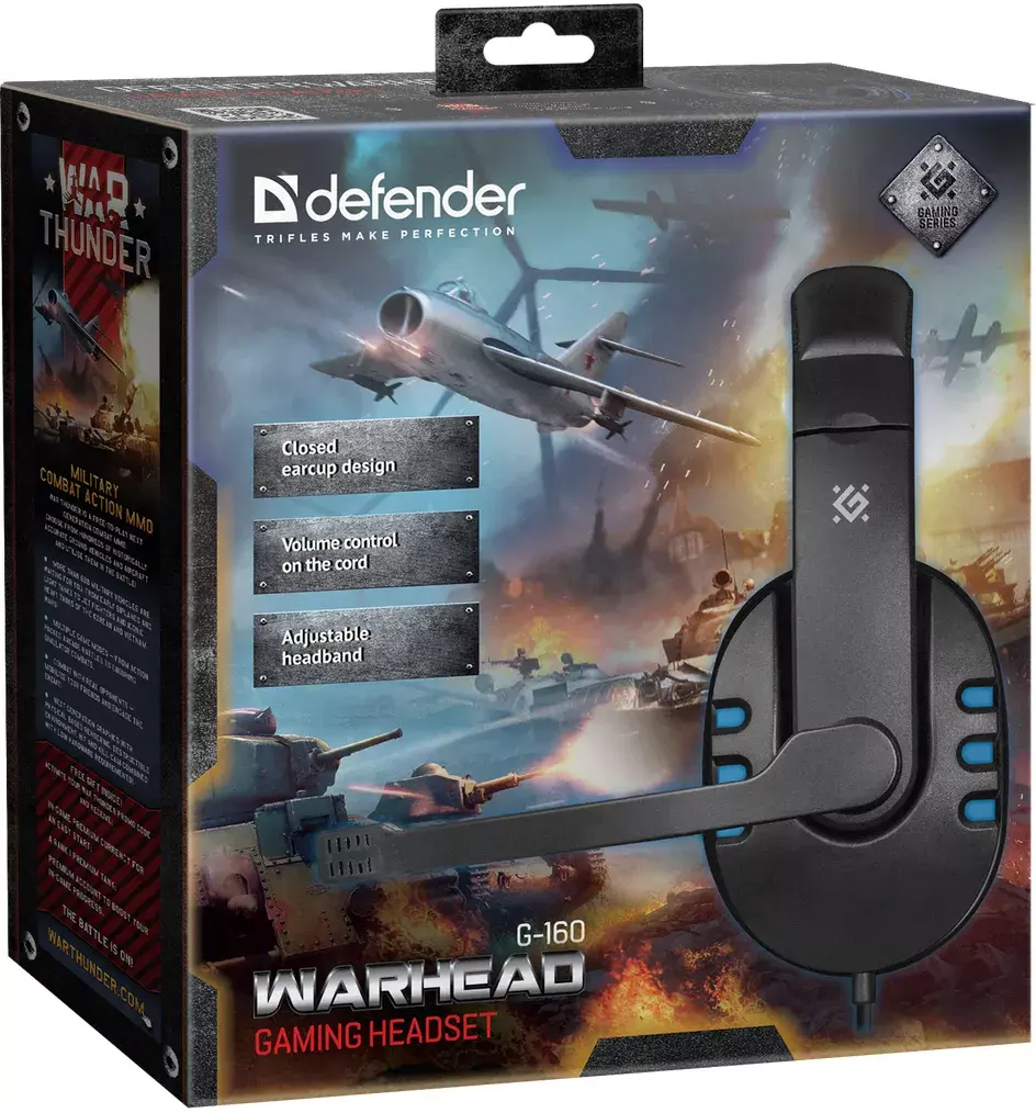 Austiņas DEFENDER Warhead G-160 Photo 9