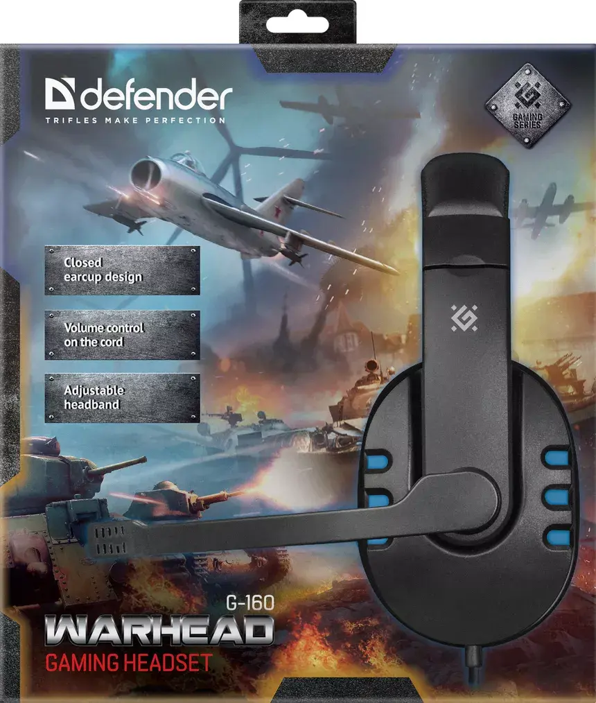 Austiņas DEFENDER Warhead G-160 Photo 10
