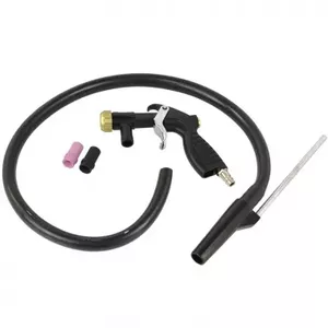 Smilšu strūklas pistole GEKO G03149 ar integrētu šļūteni — GEKO smilšu strūklas instruments G03149