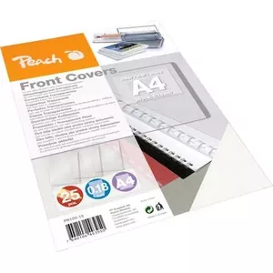 Peach PB100-15 binding cover A4 Transparent 25 pc(s)