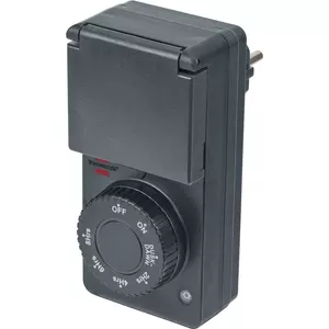 Daily timer Brennenstuhl 1506120 Black