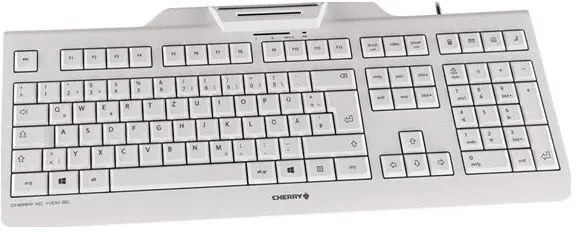 Vadu tastatūra Cherry KC 1000 SC