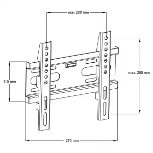 Wall Mount ART RAMT AR-44 TV mount