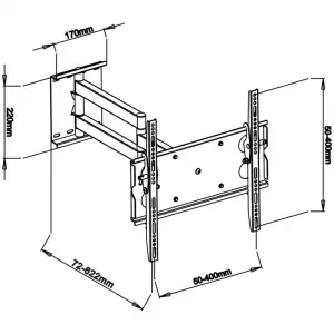 Wall Mount ART RAMT AR-20B Photo 5