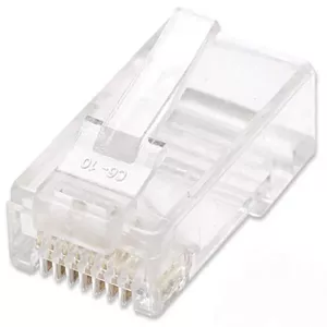 Intellinet 502344 коннектор RJ-45 Прозрачный