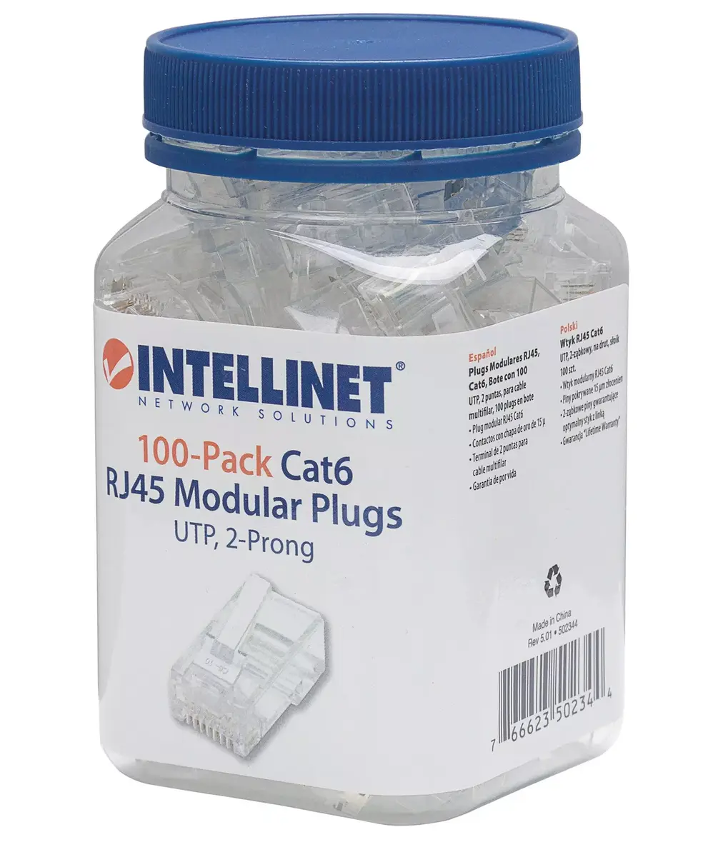 RJ45 Модульные разъемы Intellinet Cat6 UTP Photo 2