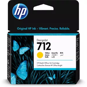 Картридж HP Ink 3ED69A / 712 Желтый