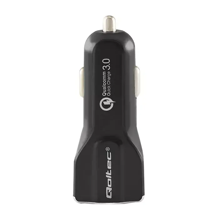 Auto lādētājs Qoltec 50140 — 18W ātrā Photo 2