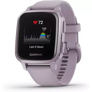 Garmin Venu SQ 3,3 cm (1.3") LCD 40 mm Digitāls 240 x 240 pikseļi Skārienjūtīgais ekrāns Lillā GPS