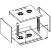 Sienas montāžas plaukts Techly I-CASE EL-1006B32 Photo 4