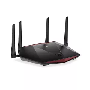 NETGEAR Nighthawk XR1000 WiFi 6 Gaming Router bezvadu rūteris Tīkls Gigabit Ethernet Divkāršā frekvenču josla (2.4 GHz / 5 GHz) Melns