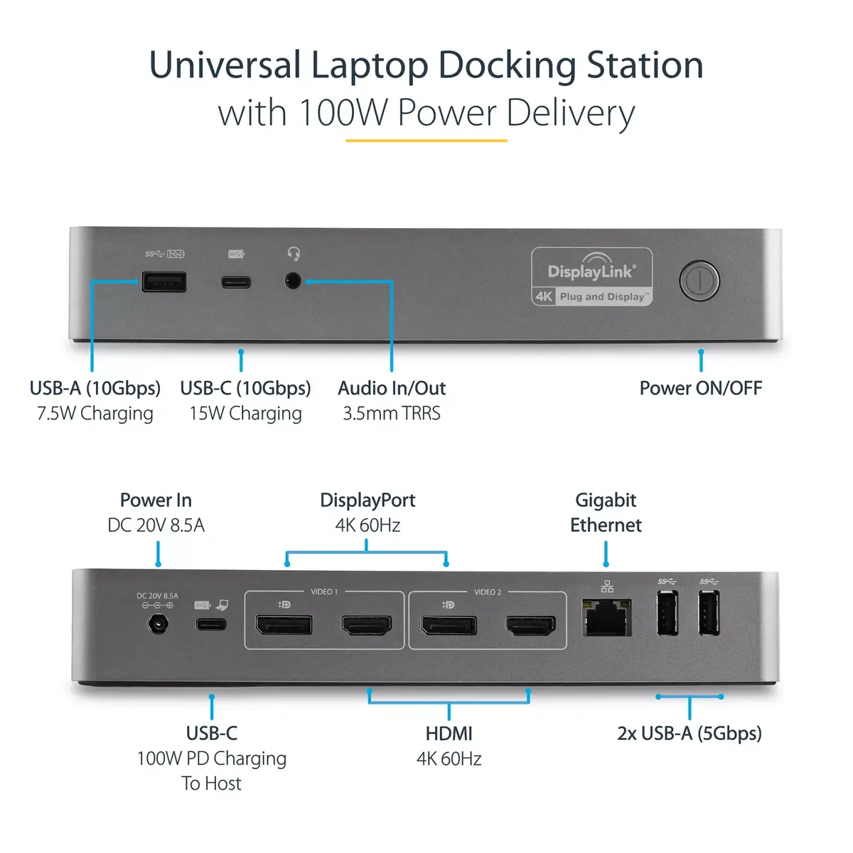 Docking Station StarTech.com DK30C2DPEPUE Photo 18