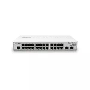 Mikrotik CRS326-24G-2S+IN tīkla pārslēgs Vadīts Gigabit Ethernet (10/100/1000) Power over Ethernet (PoE) Balts