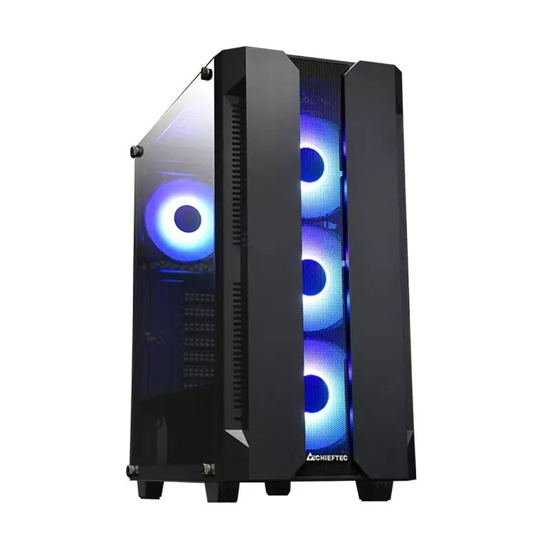 CHIEFTEC GS-01B-OP PC case Tower Black Photo 2