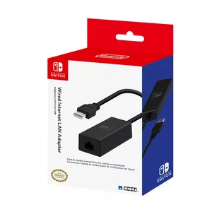 Проводной адаптер Hori NSW-004U для Nintendo Switch — USB на RJ-45, 0.19 м