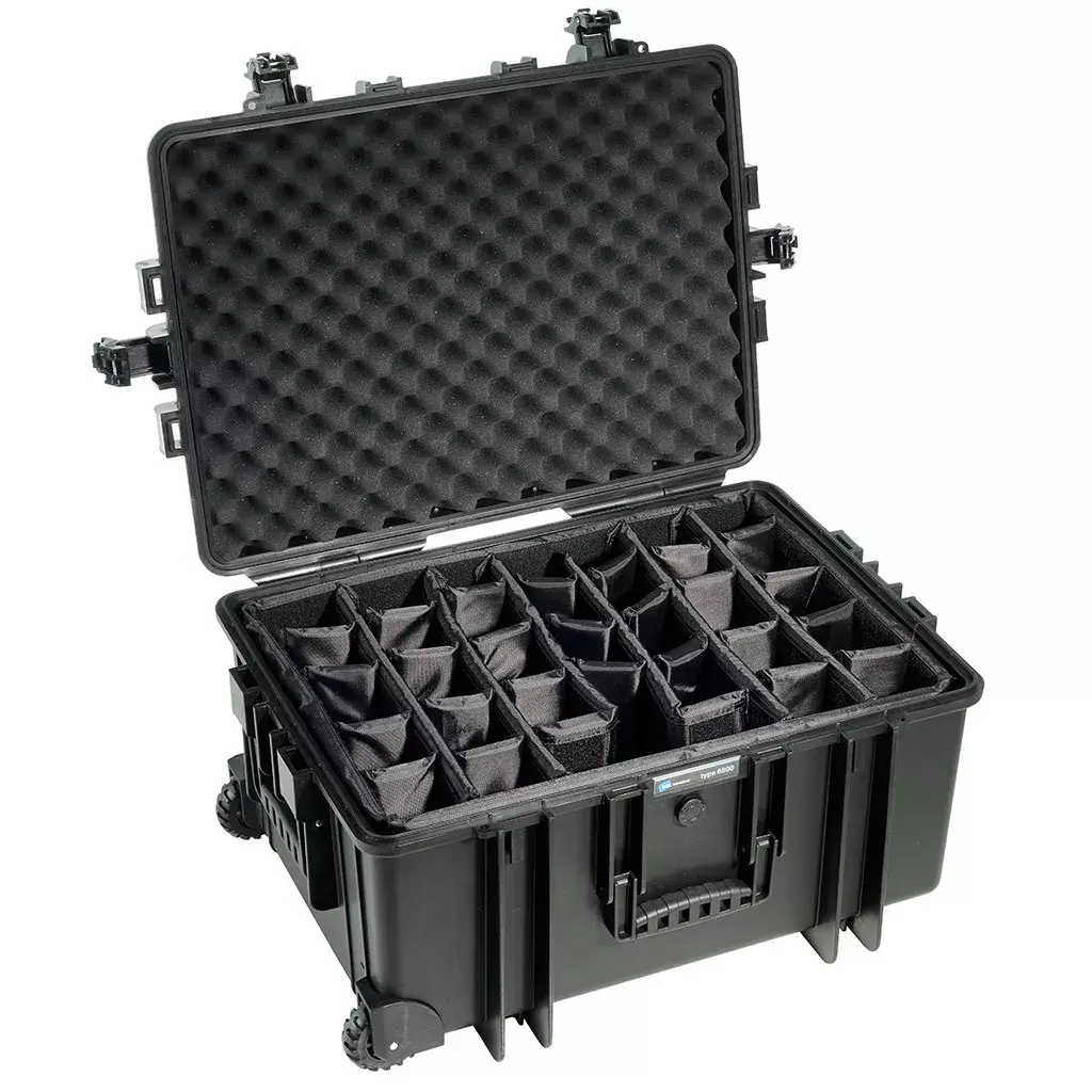 Klassiskais gadījums B&W Cases 6800/B/RPD Photo 2