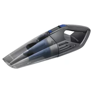 Ручной пылесос Profi-Care PC-AKS 3034 — сухая и влажная уборка, без мешка, на батарее, 20 мин работы, заряд 4,5 ч, антрацит/синий