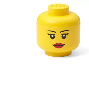 Storage Head Mini by room copenhagen — LEGO-compatible storage container 40331725, Copenhagen Girl design