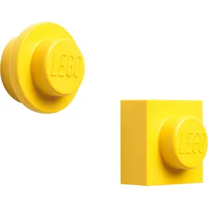Magnet set Room Copenhagen LEGO yellow 40101732 — decorative LEGO-compatible magnets