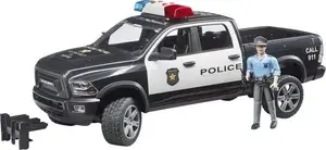 Игрушечный полицейский пикап BRUDER RAM 2500 Police 02505 – масштабная модель, игровой автомобиль