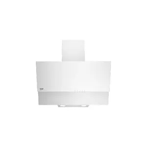Sienas virtuves tvaika nosūcējs Beko HCA62320WH, 305 m³/h izplūde, balts, LED