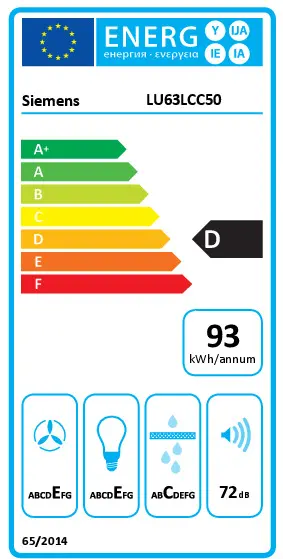 Вытяжка Siemens LU63LCC50 Photo 6