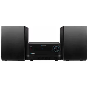 Домашняя аудиосистема BLAUPUNKT MS14BT — CD/MP3-плеер, Bluetooth, USB, FM RDS, 15 Вт RMS, чёрный