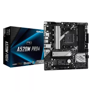 Motherboard Asrock A520M Pro4 Socket AM4 micro ATX