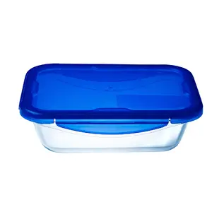 Pyrex 281PG00/7046 Rectangular Glass Casserole Baking Dish 0.8 L