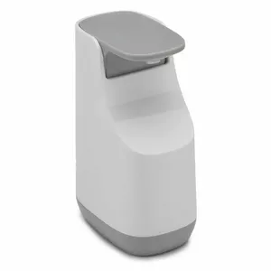 Дозатор жидкого мыла Joseph Joseph J70512 Slim светло-серый — узкий настольный диспенсер
