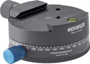 Quick release panorama plate Novoflex PANORAMA=Q II for tripod heads and panoramic photography