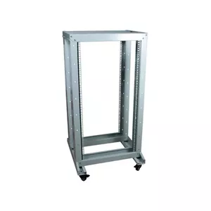 Freestanding server/network rack ALLNET 156699, 12U capacity, grey, 27 kg